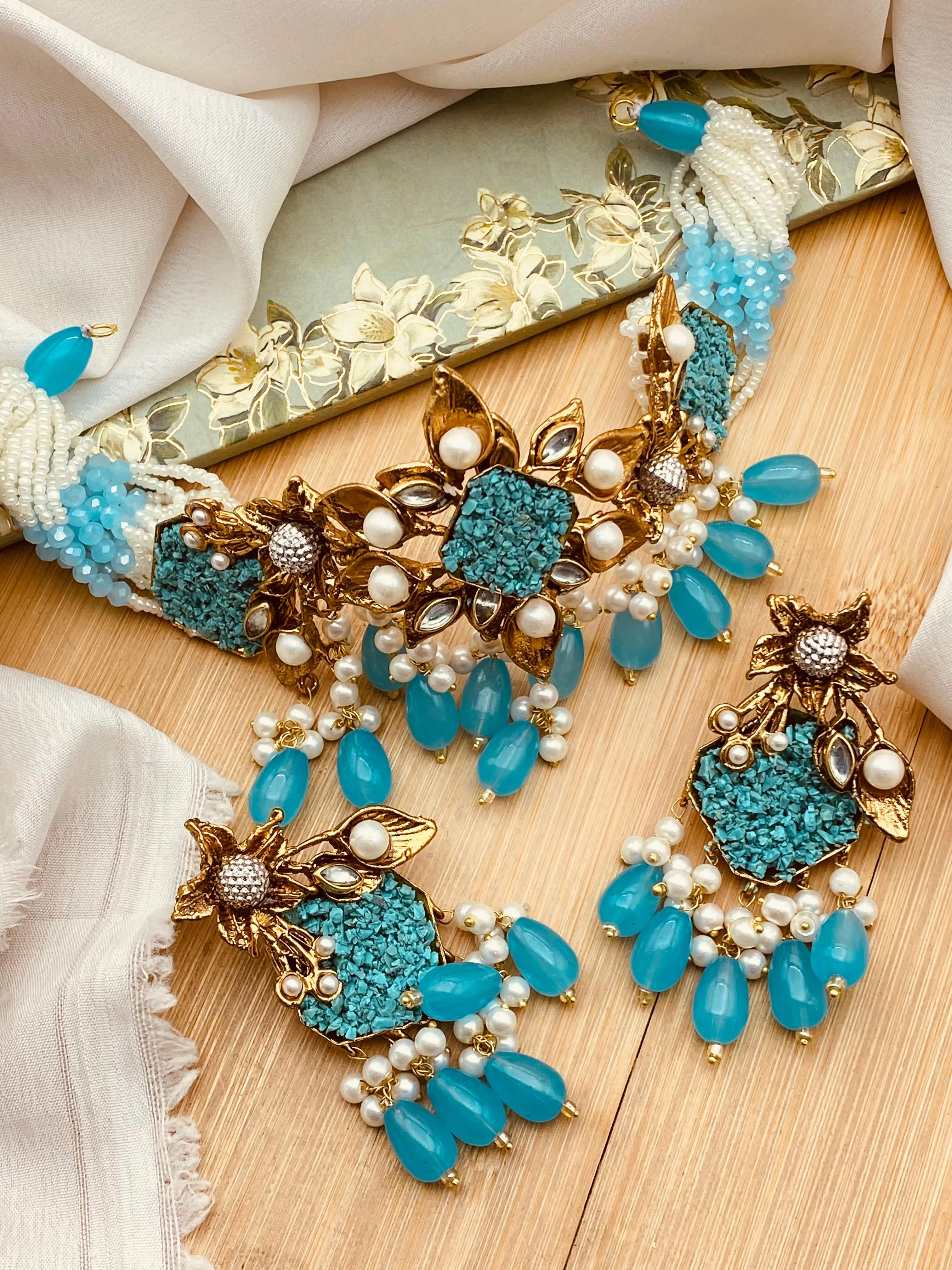 Crush Chokar Set NJ-1556 - Image 10