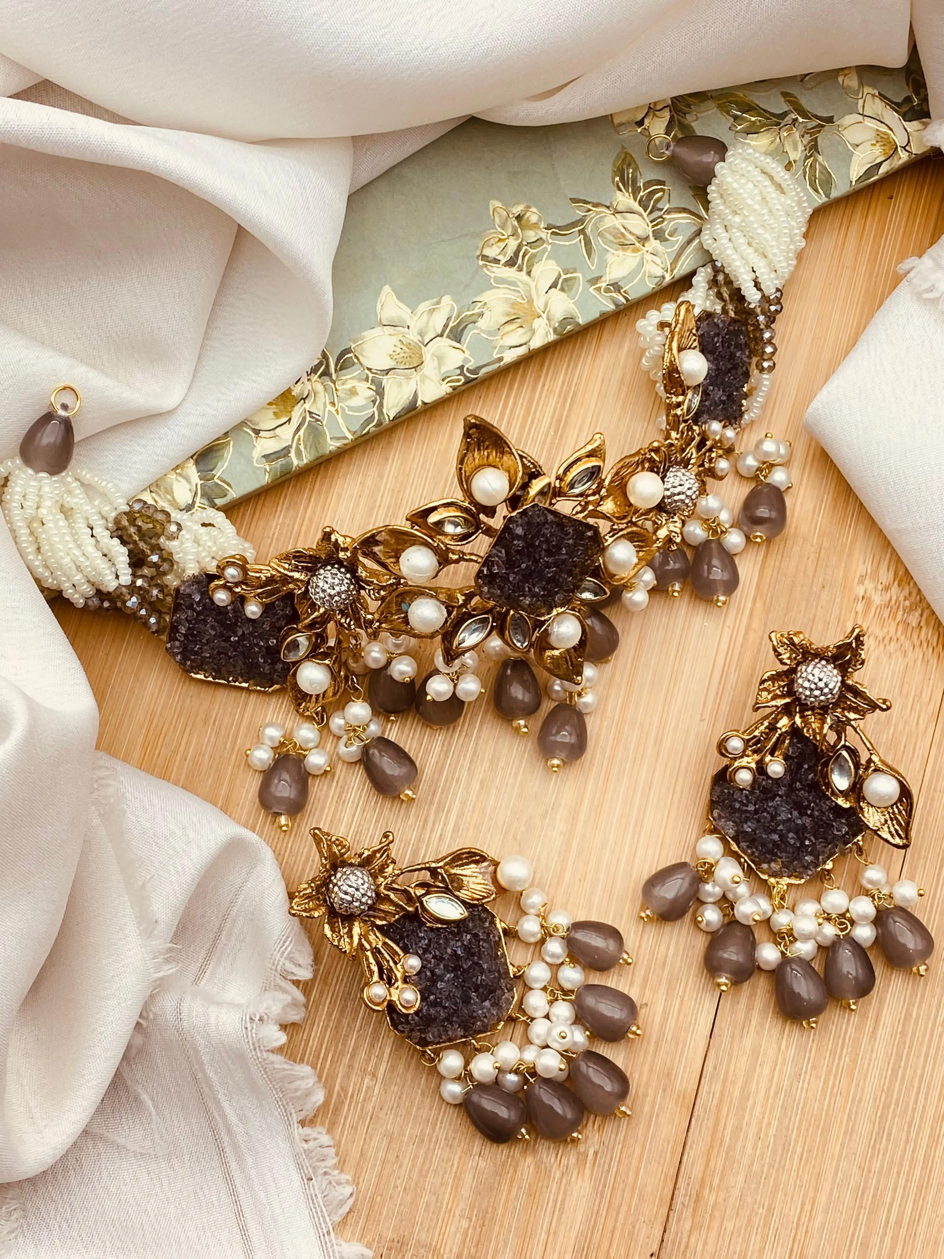 Crush Chokar Set NJ-1556 - Image 5