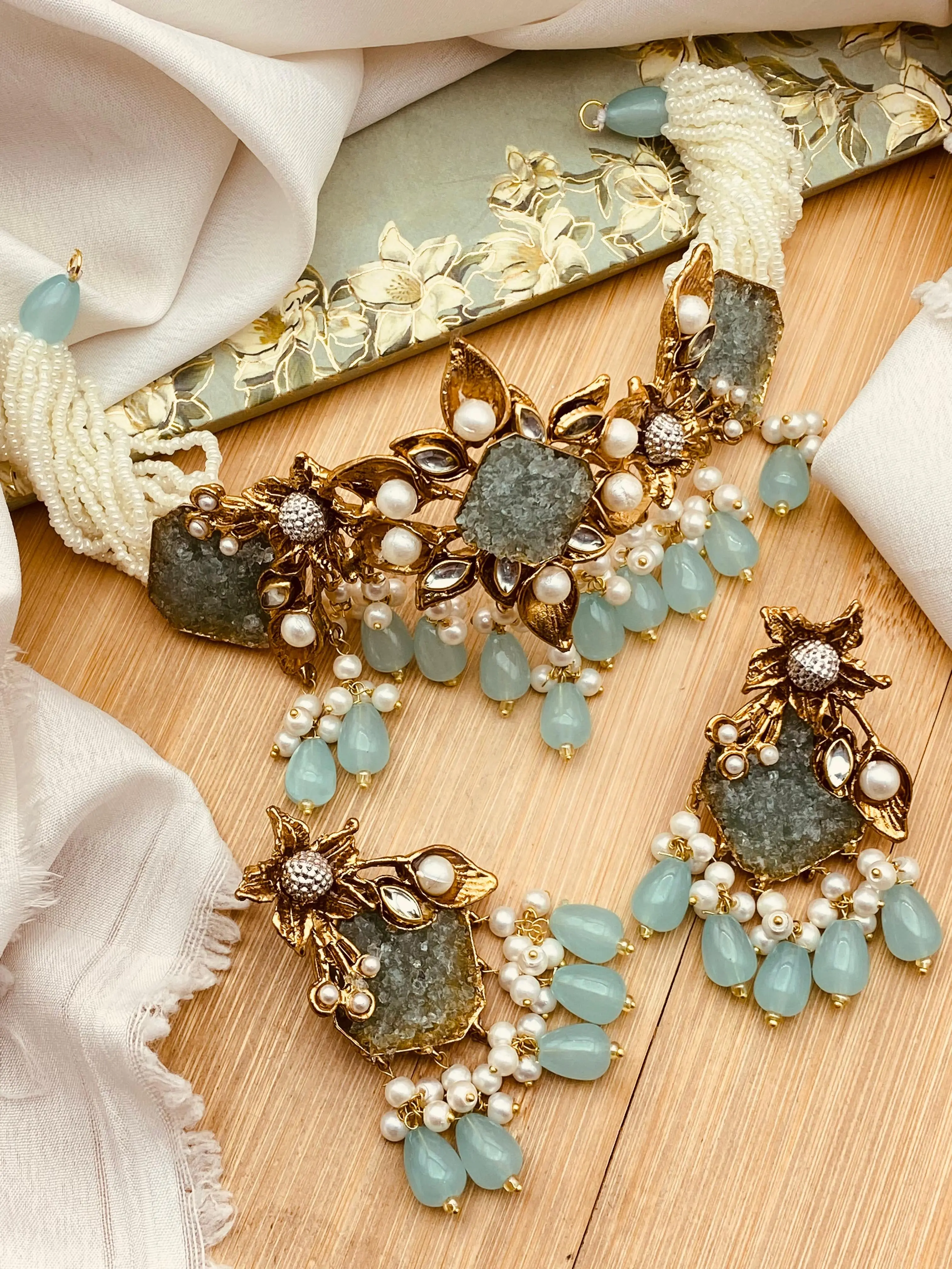 Crush Chokar Set NJ-1556 - Image 6