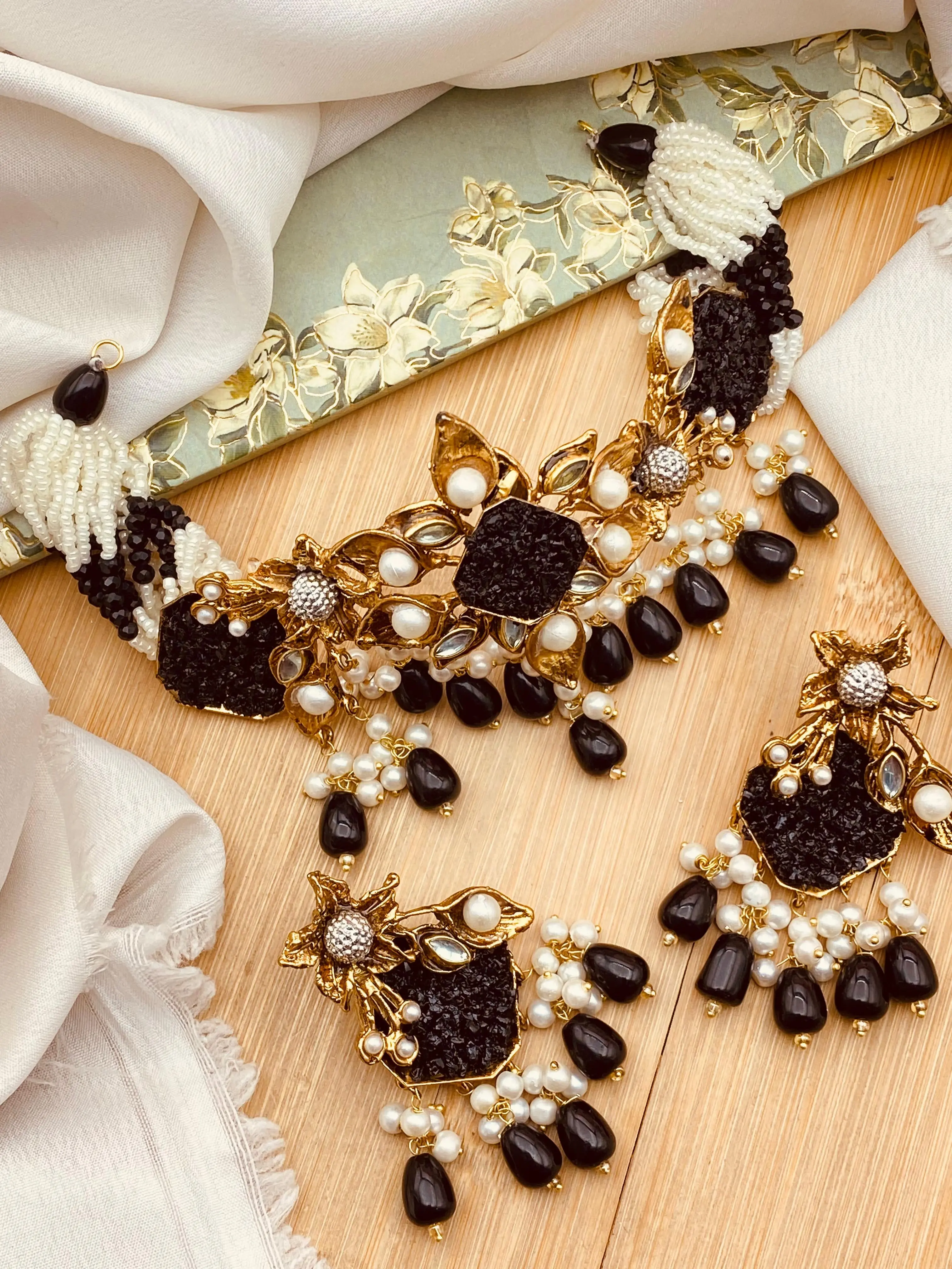 Crush Chokar Set NJ-1556 - Image 7