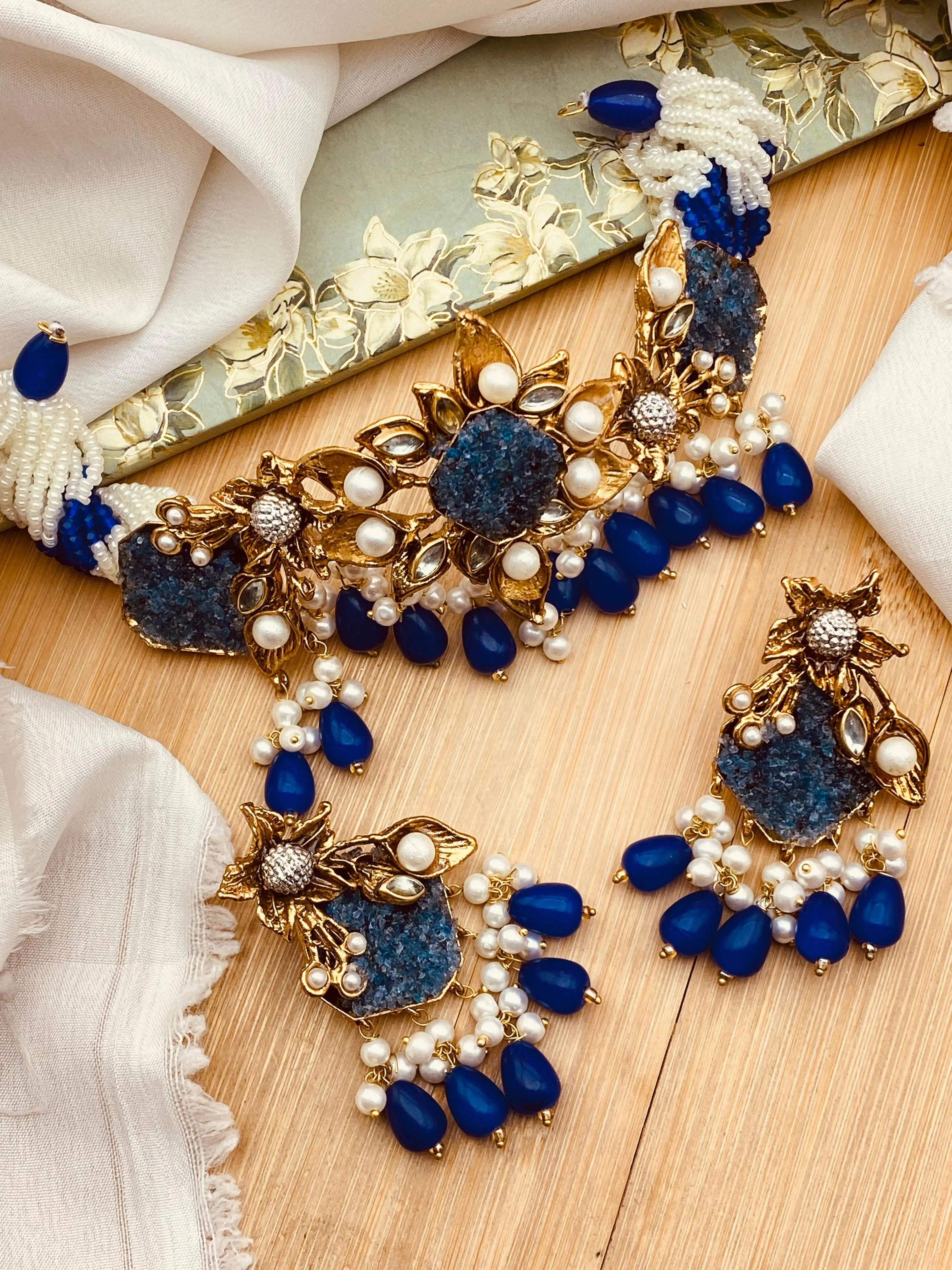 Crush Chokar Set NJ-1556 - Image 8