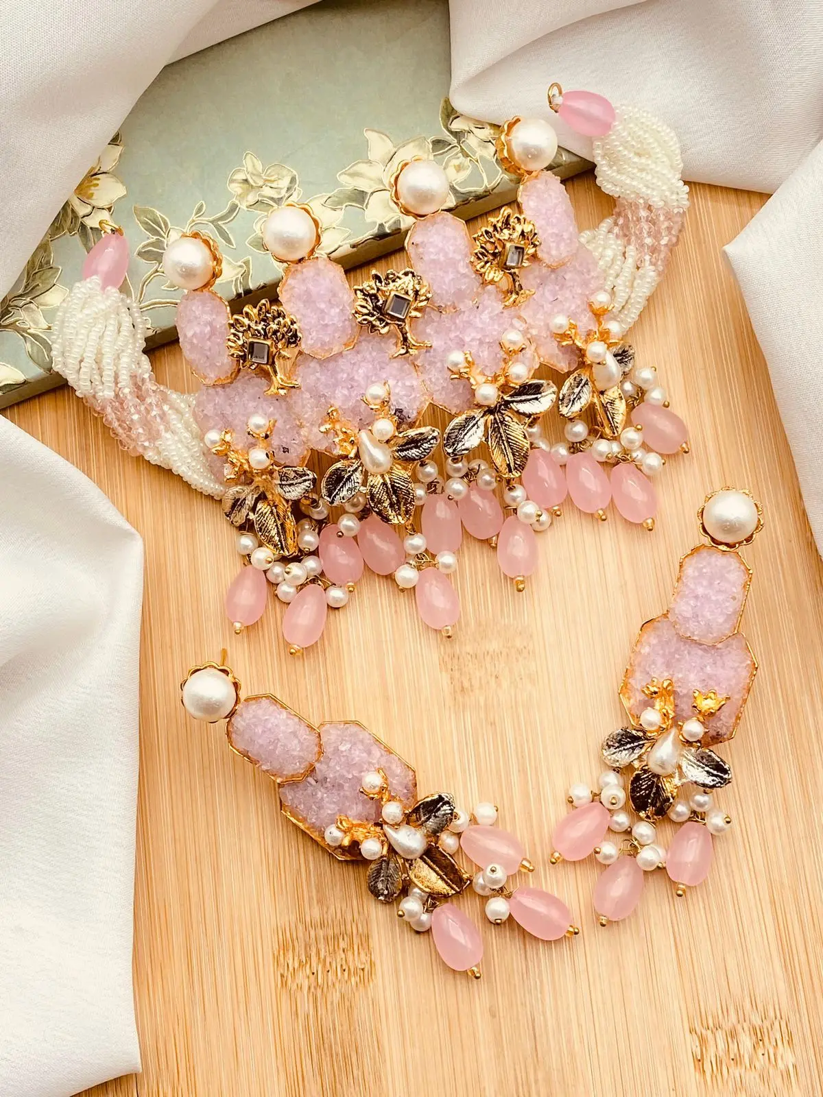 Designer crush Chokar set -1986 - Image 3