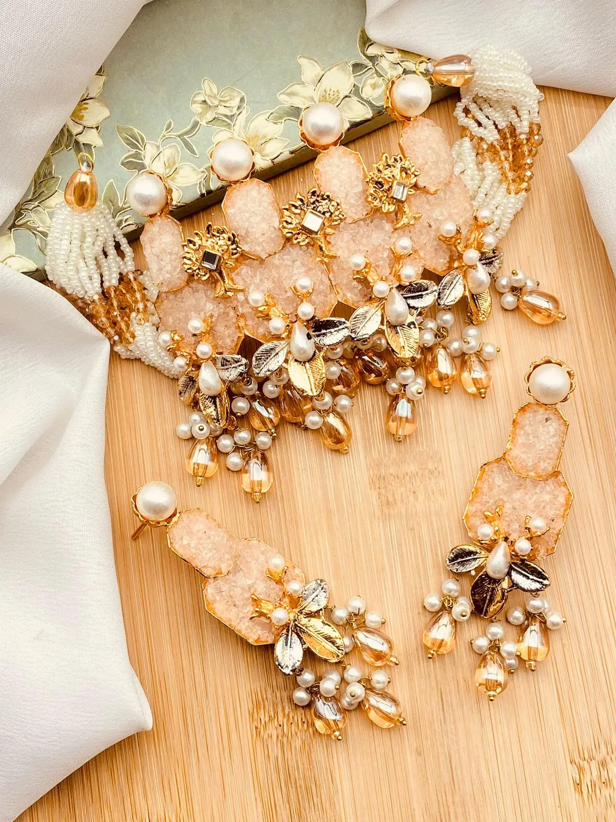 Designer crush Chokar set -1986 - Image 5