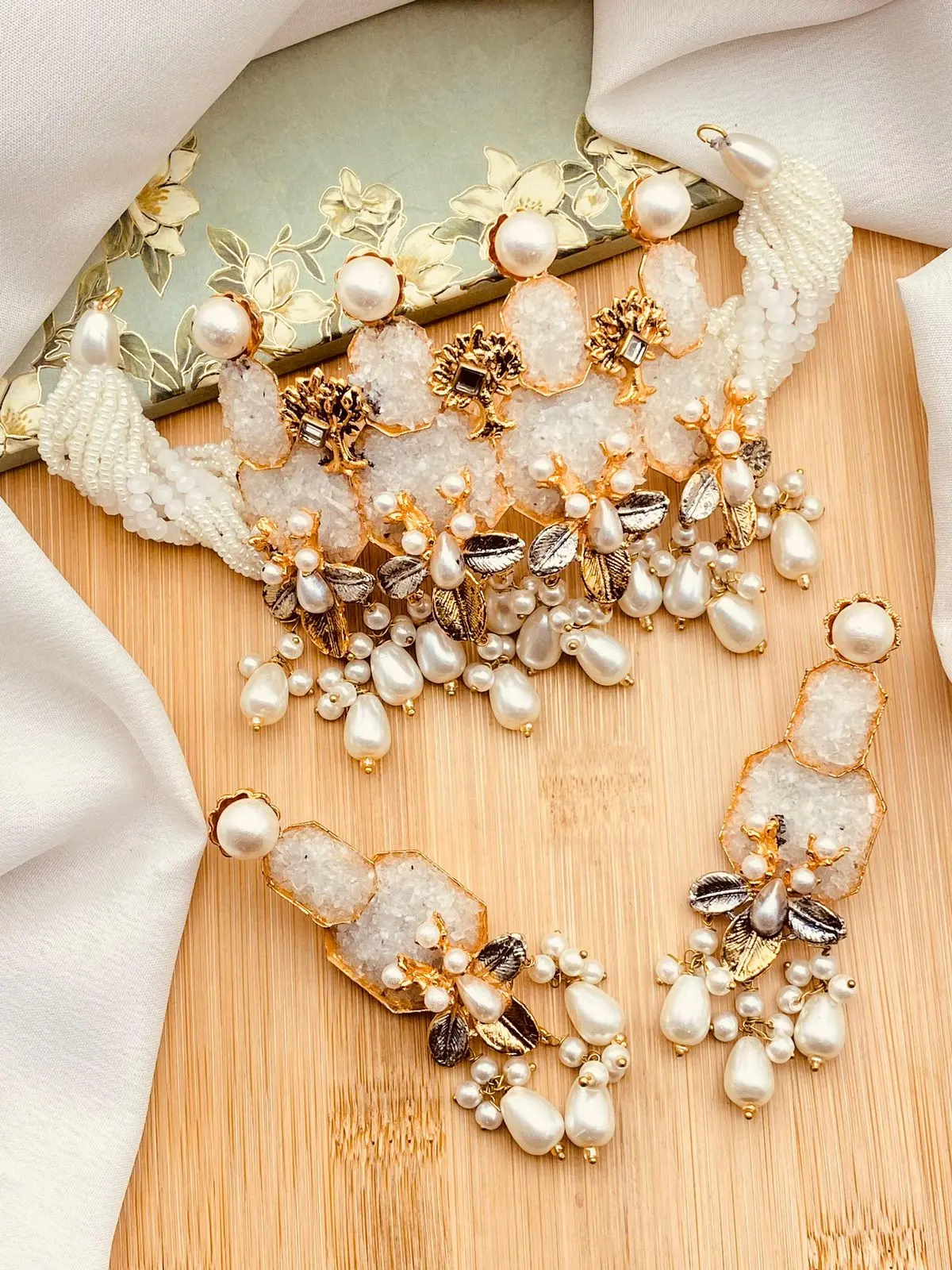 Designer crush Chokar set -1986 - Image 7