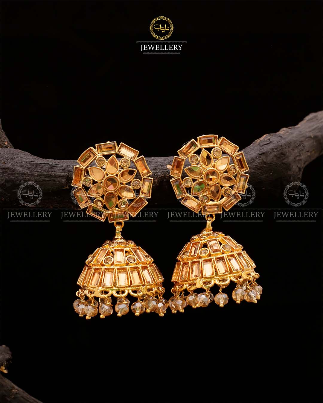 Kundan Jhumki -2033-G - Image 11