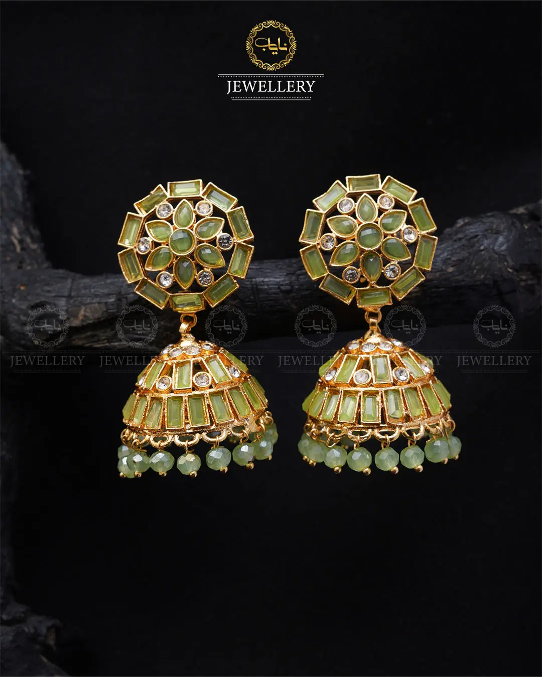 Kundan Jhumki -2033-G - Image 6