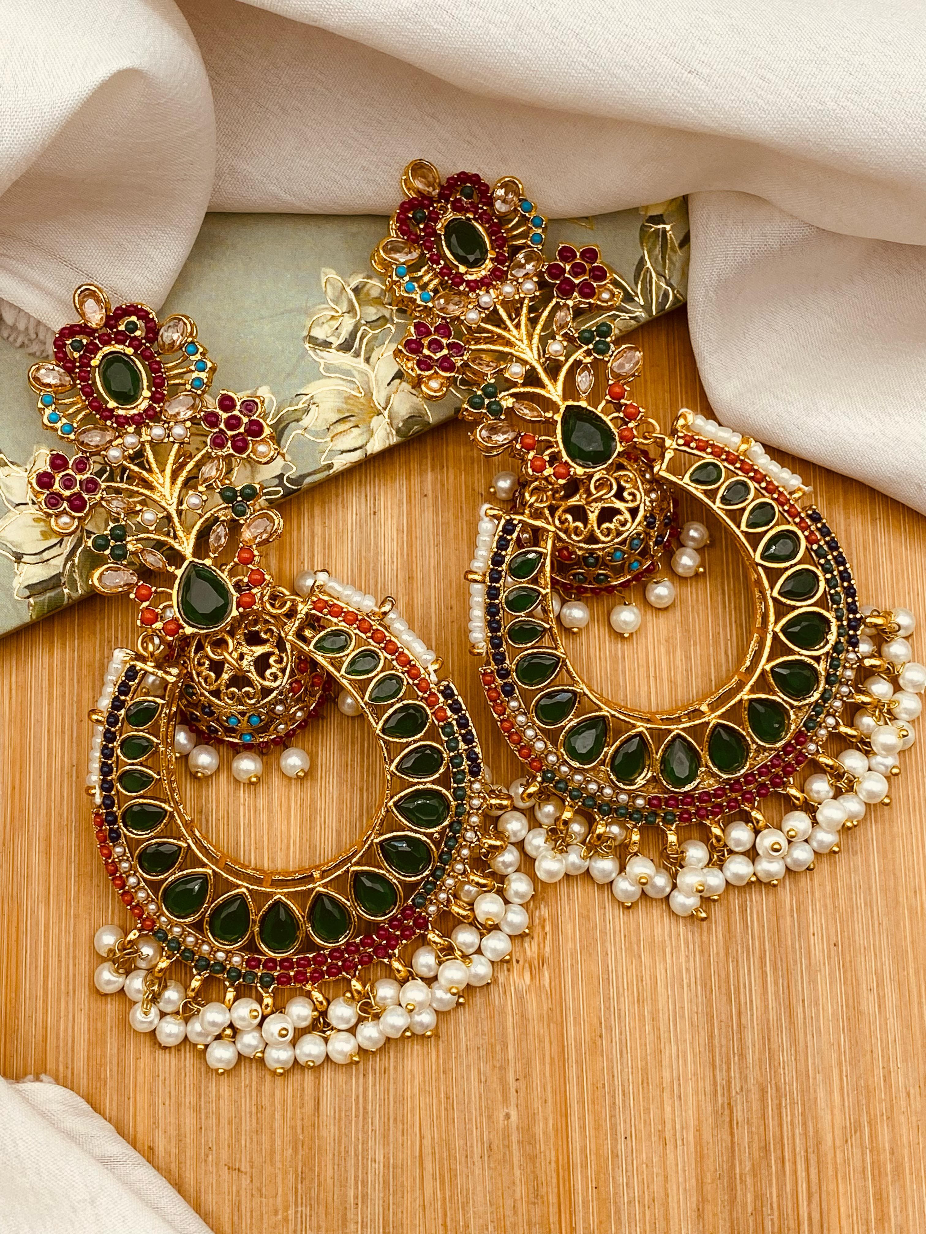 Noratan Jhumka (Big size) NJ-1452 - Image 3