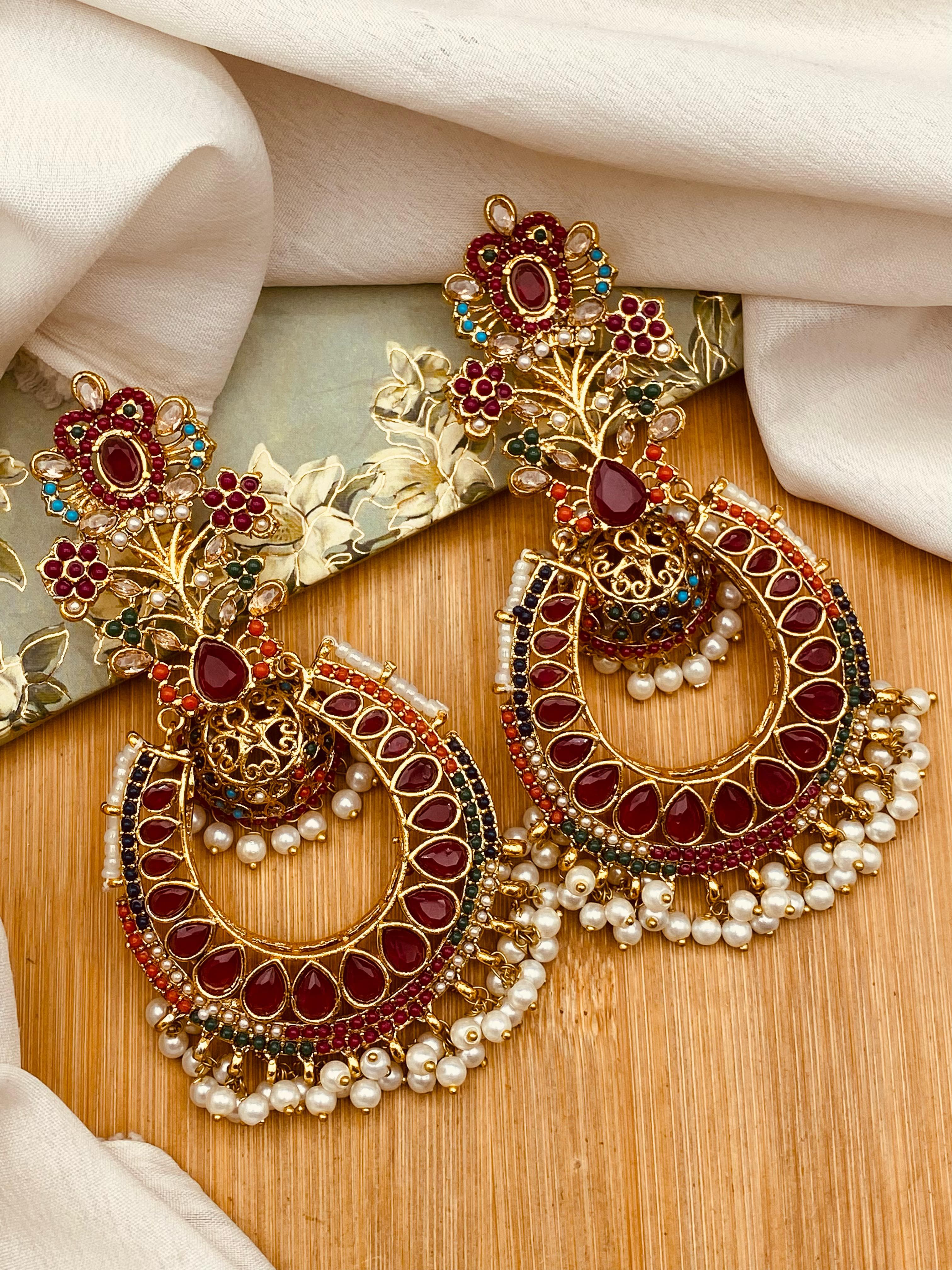 Noratan Jhumka (Big size) NJ-1452 - Image 4