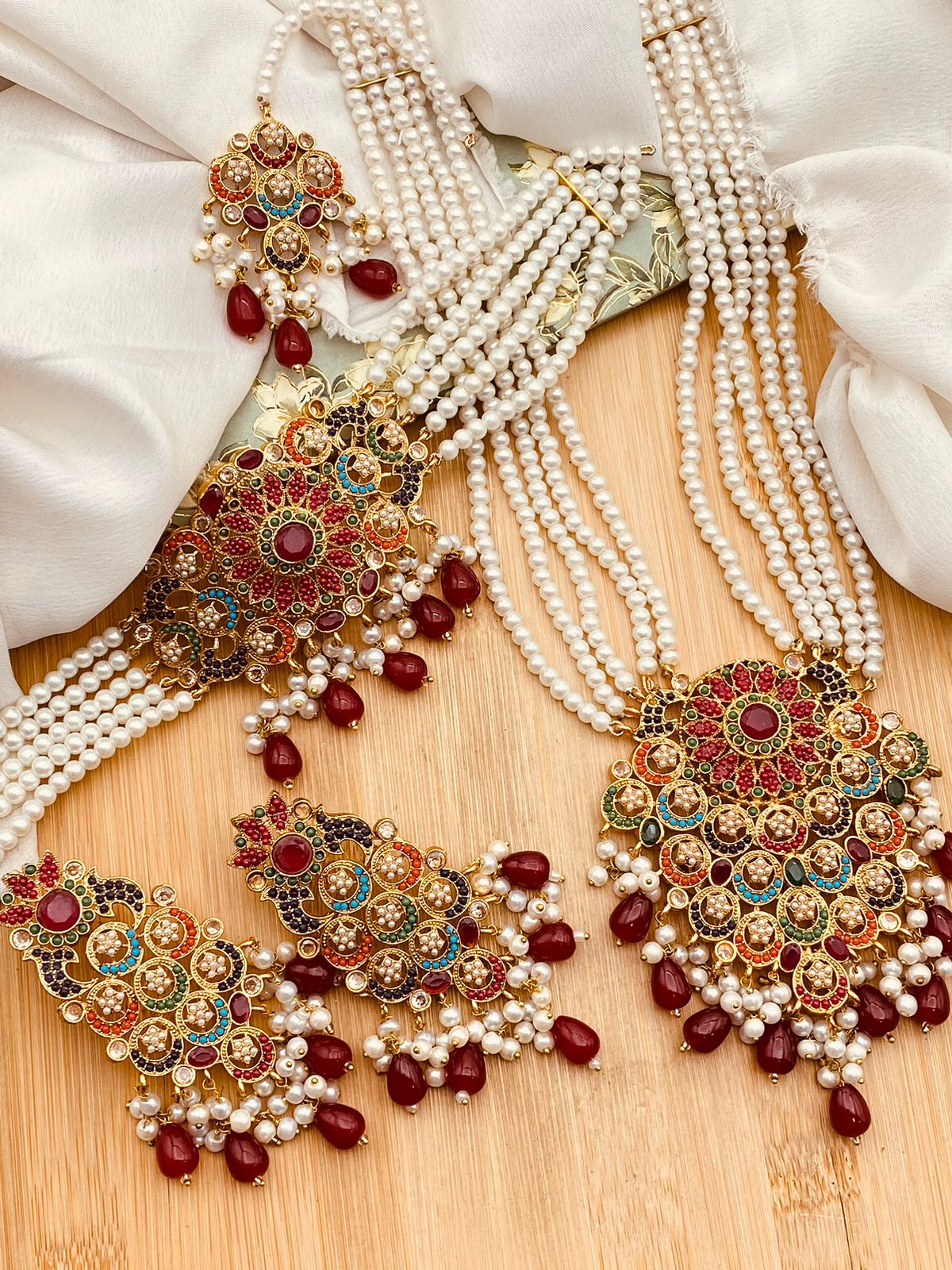 Noora Bridal Set NJ-1595 - Image 3