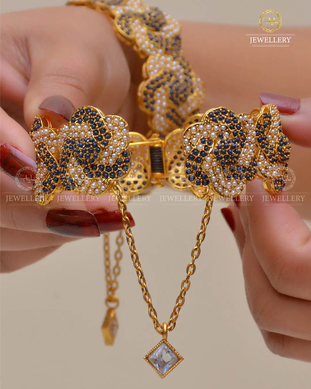 Signature Noratan Openable Bangles  NJ-1631 (Pair) - Image 4