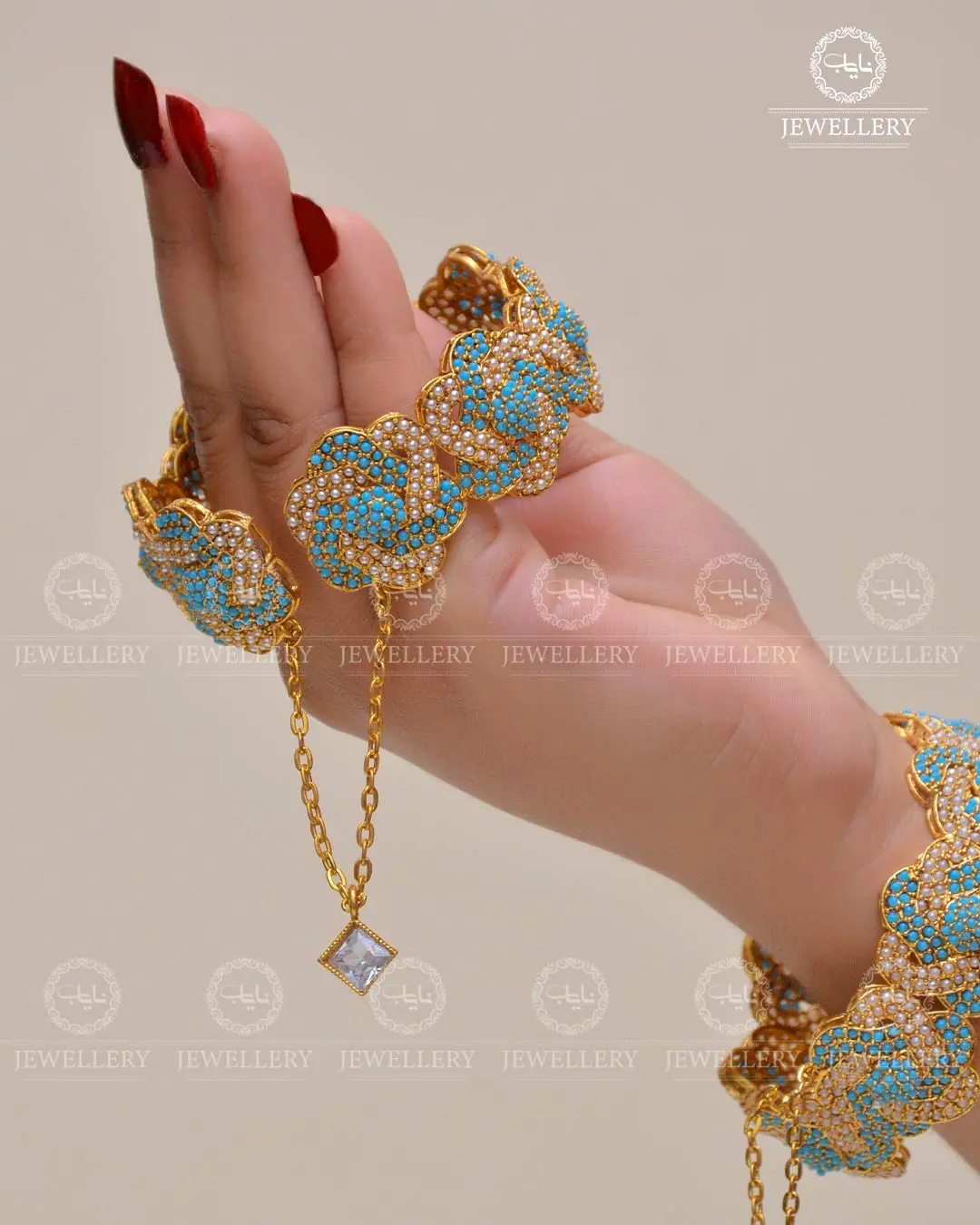 Signature Noratan Openable Bangles  NJ-1631 (Pair) - Image 6