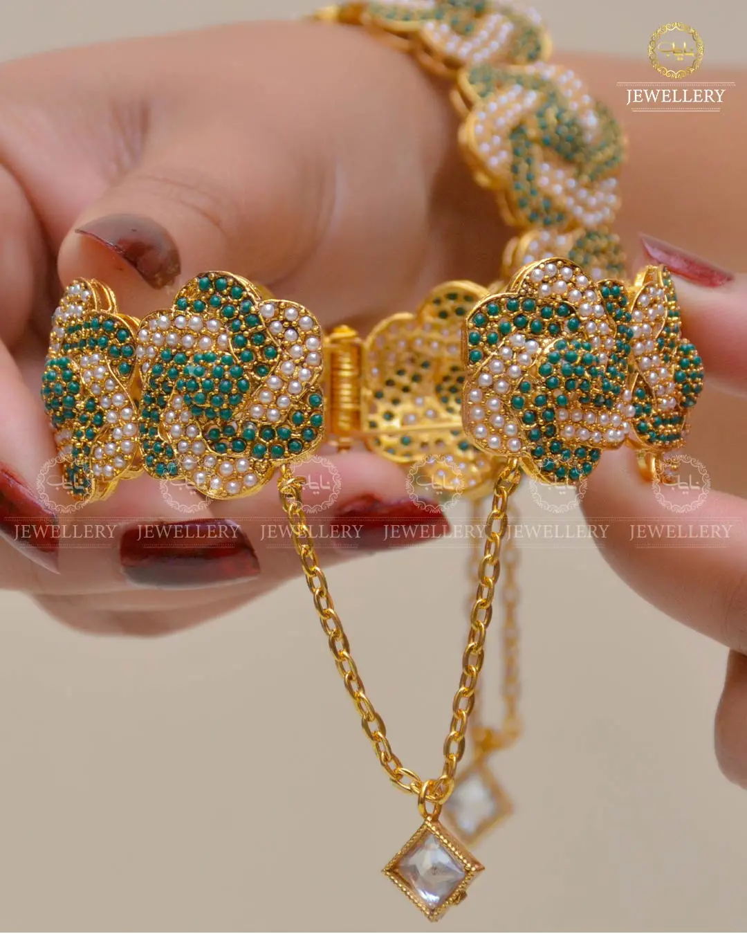 Signature Noratan Openable Bangles  NJ-1631 (Pair) - Image 8