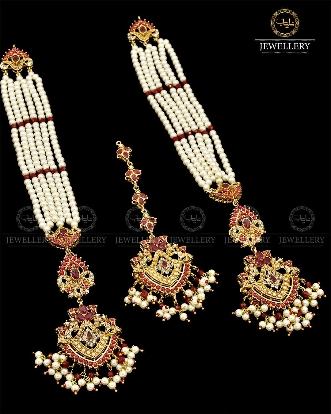 Noratan Sahara Earrings with Tika NJ-1668 - Image 3